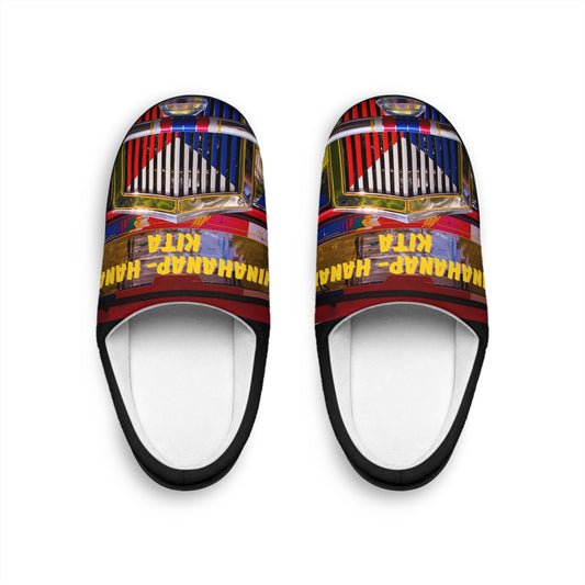 Philippines Filipino Jeepney Hinahanap hanap Kita Womens Indoor Slippers