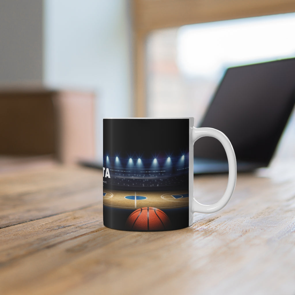 Personalized Philippines Basketball team Fan Ceramic Mug 11oz, Unique Valentines day, Birthday Graduation gift for Filipino Men