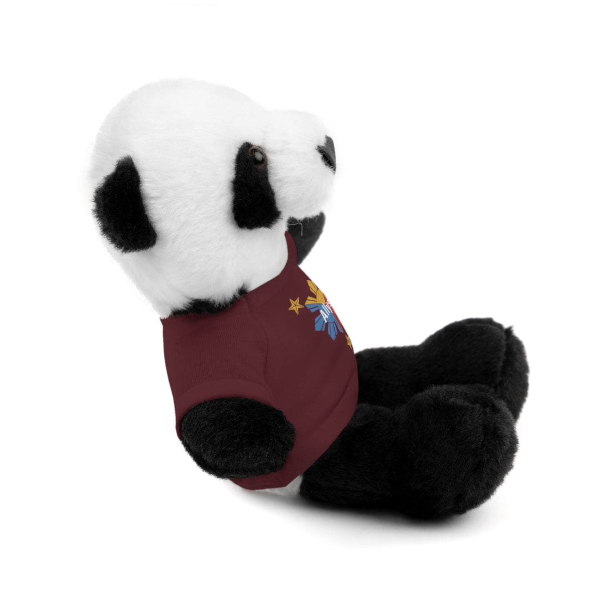 Personalized Filipino Stuffed Animal Toy with Tee | Philippine Star and Sun | Gift for kids and adults | Holiday Gifting idea
