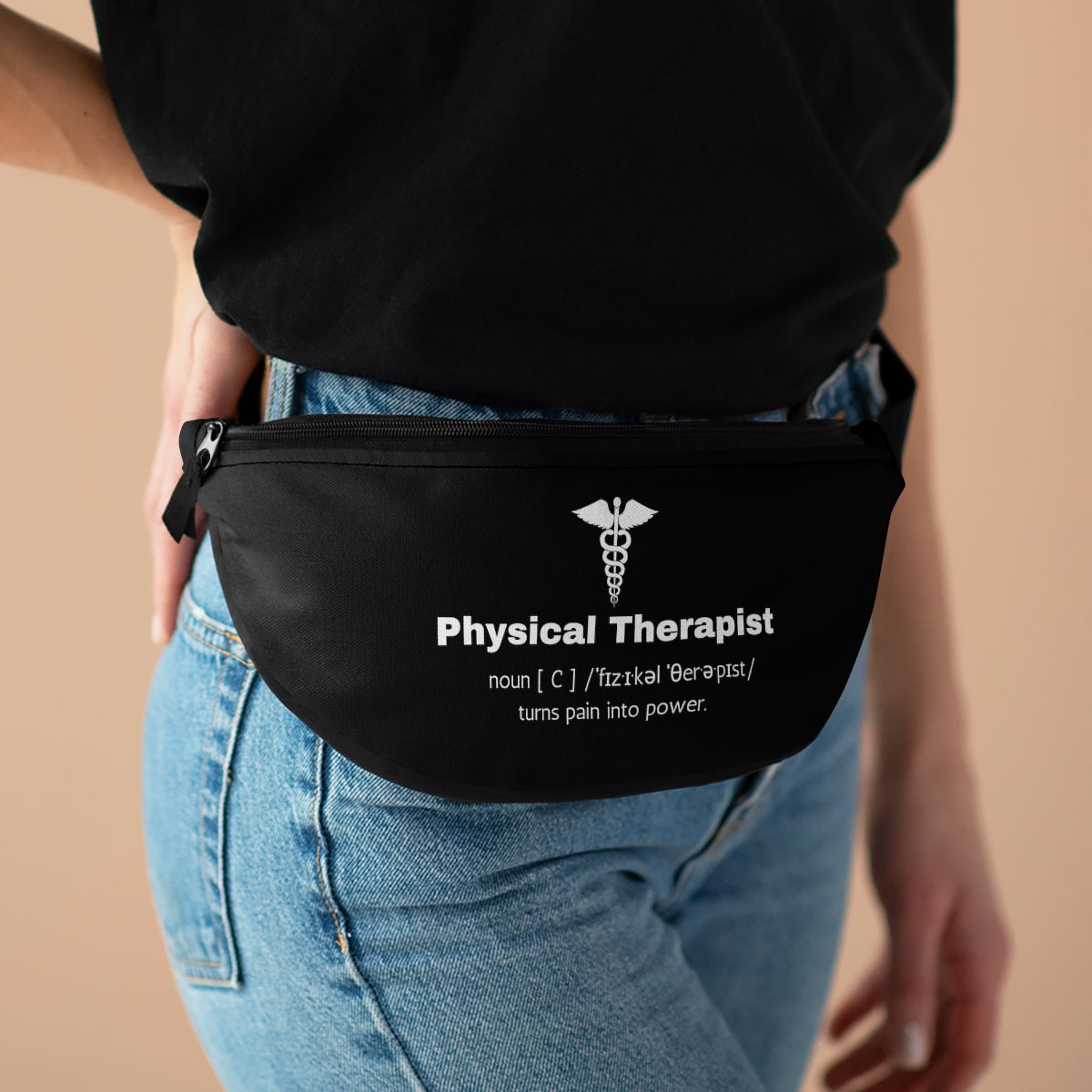 Physical Therapist Fanny Pack| PT Travel Fanny Pack | Travel Fanny bag, Gift for Physical Therapist