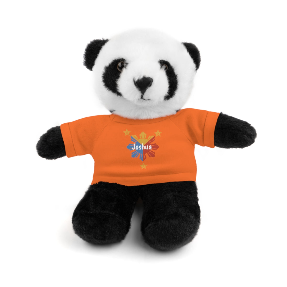 Personalized Filipino Stuffed Animal Toy with Tee | Philippine Star and Sun | Gift for kids and adults | Holiday Gifting idea
