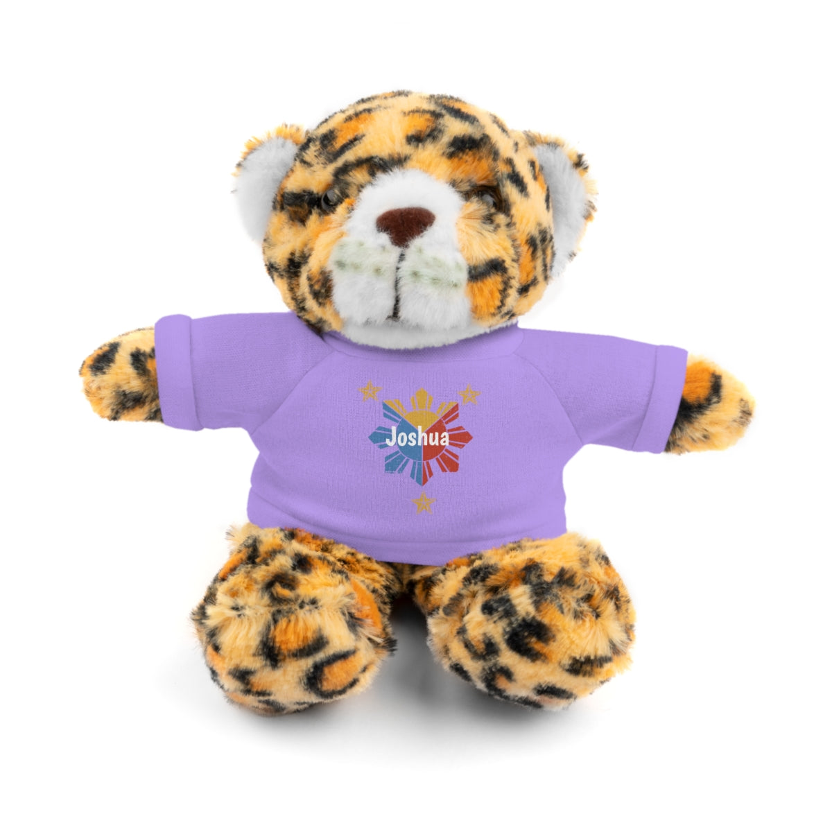 Personalized Filipino Stuffed Animal Toy with Tee | Philippine Star and Sun | Gift for kids and adults | Holiday Gifting idea