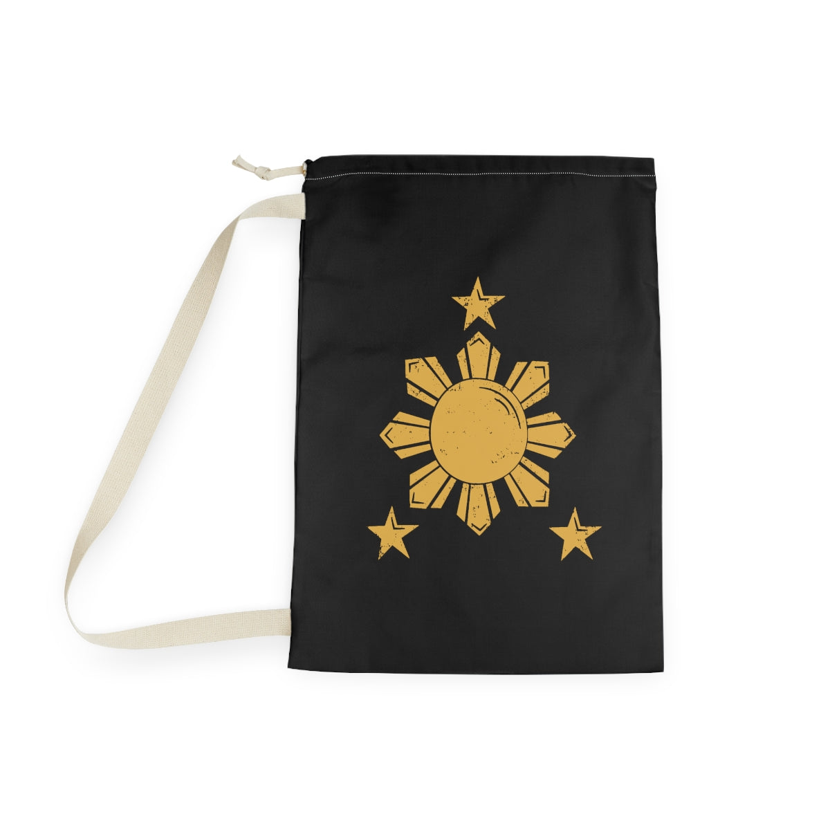 Personalized College Dorm Laundry Bag | Philippines Sun and Star Customizable Laundry bag ,