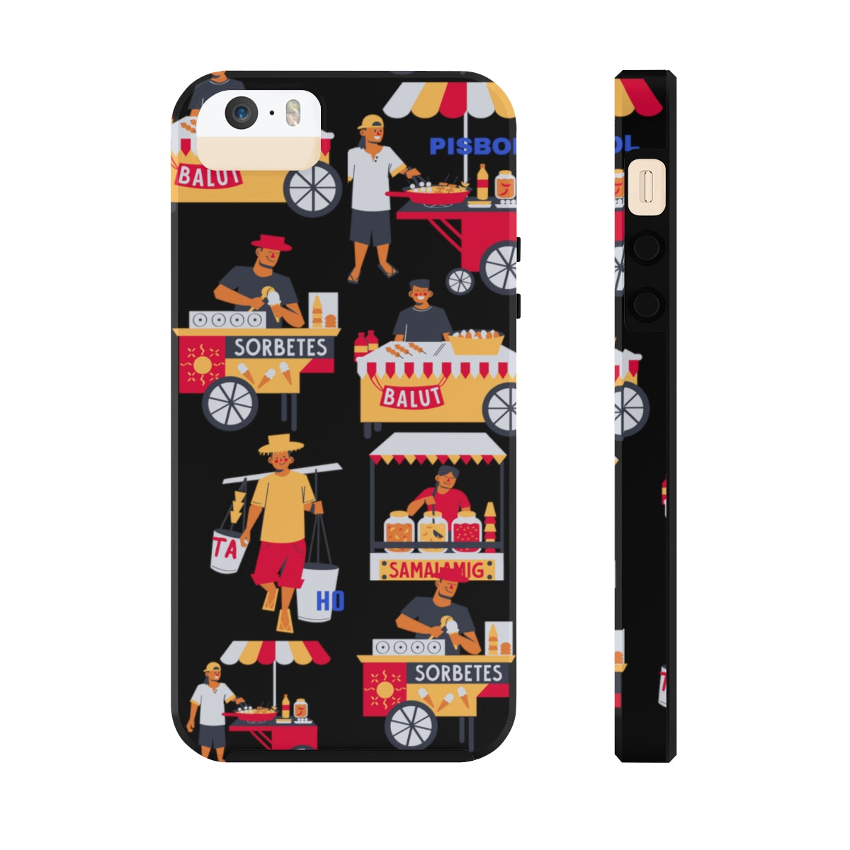 Philippine Street Food Theme Tough Phone Cases, Case-Mate, Unique phone Case | Filipino Gifting Idea | Stocking Stuffers