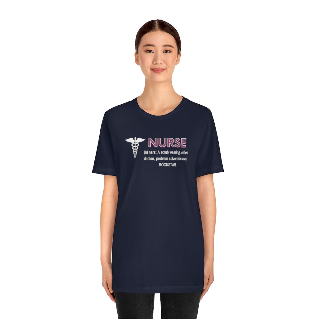 Nurse Unisex Jersey Short Sleeve Shirt | Nurse Summer Tee | Gift for Nurses.