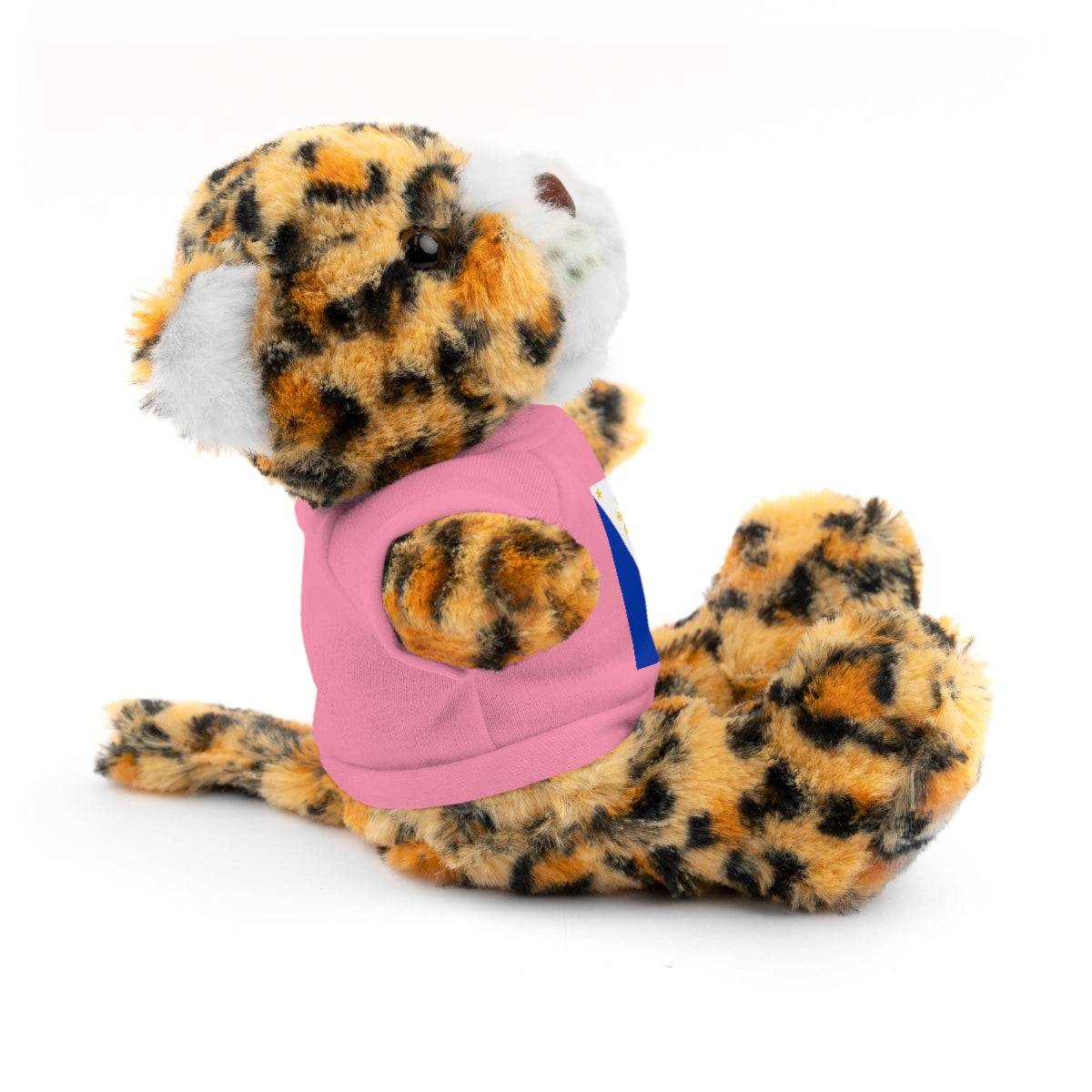 Personalized Filipino Stuffed Animal Toy with Tee | Philippines & UK Flag | Gift for kids and adults | Holiday Gifting idea