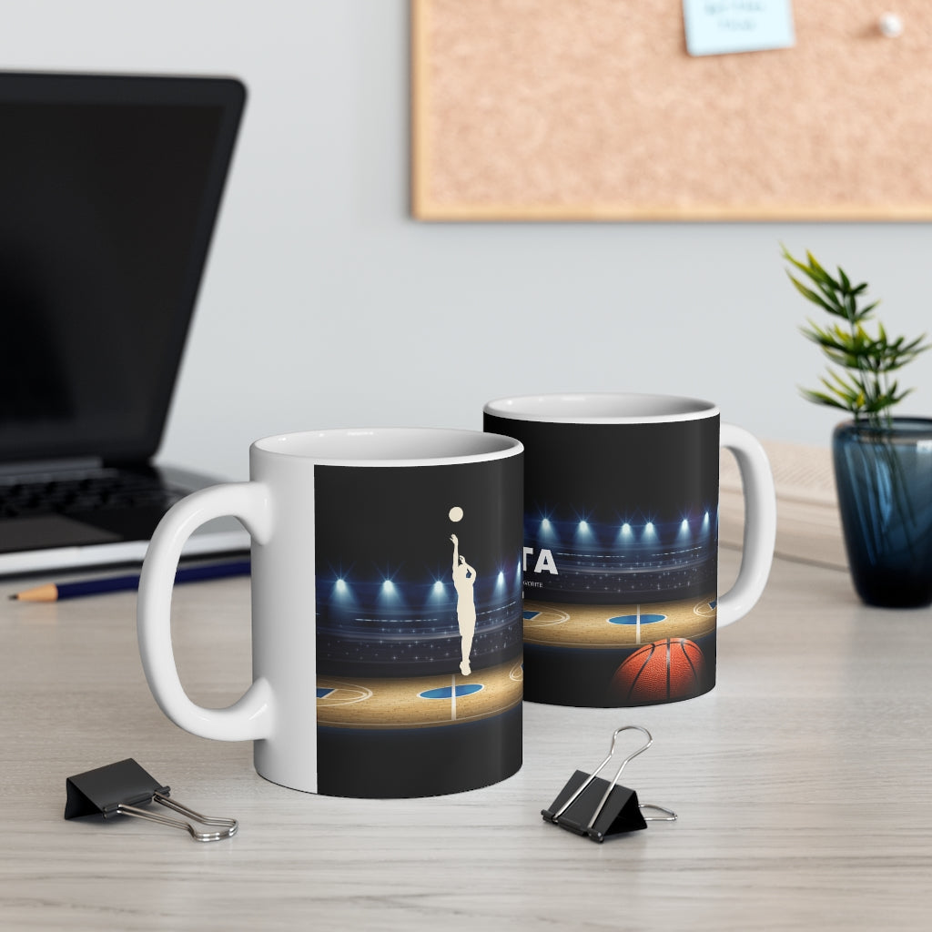 Personalized Philippines Basketball team Fan Ceramic Mug 11oz, Unique Valentines day, Birthday Graduation gift for Filipino Men