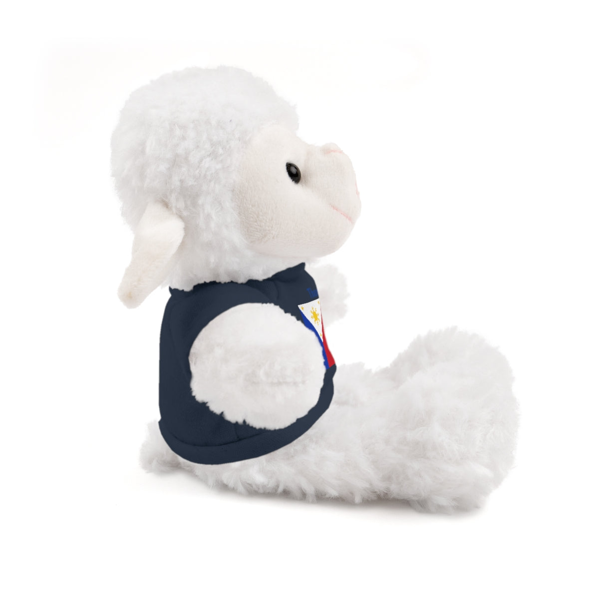 Personalized Filipino Stuffed Animal Toy with Tee | Philippines & UK Flag | Gift for kids and adults | Holiday Gifting idea