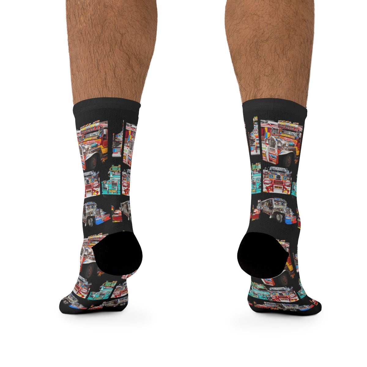 Philippines Jeepney Inspired DTG Socks