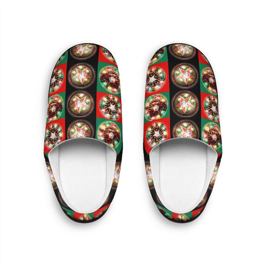 Philippines Filpino Christmas Parol Men | Women's Indoor Slippers | Filipino stocking stuffers | Unique Filipino holiday Gift Idea