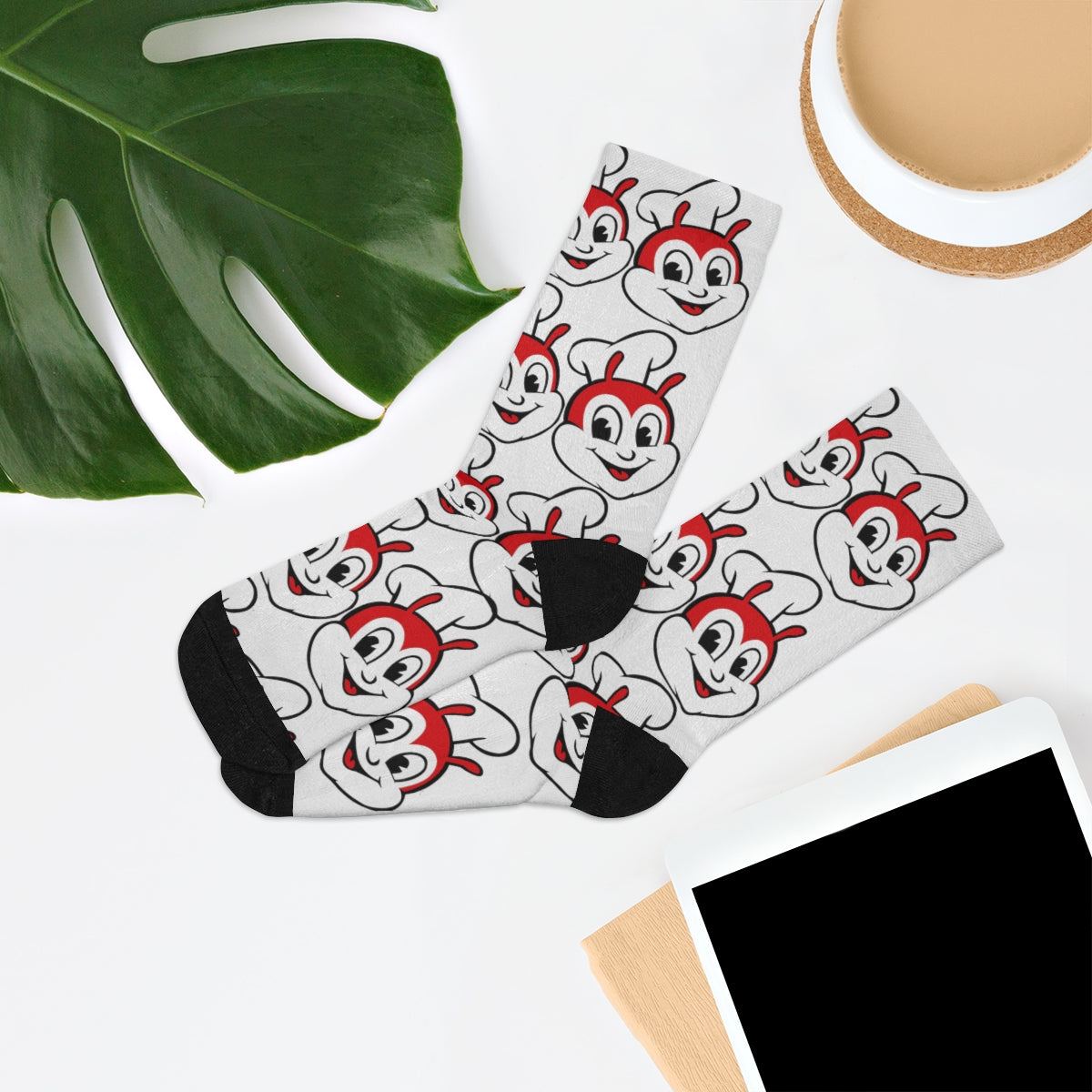 Philippines Jollibee DTG Socks | Unique Filipino Socks