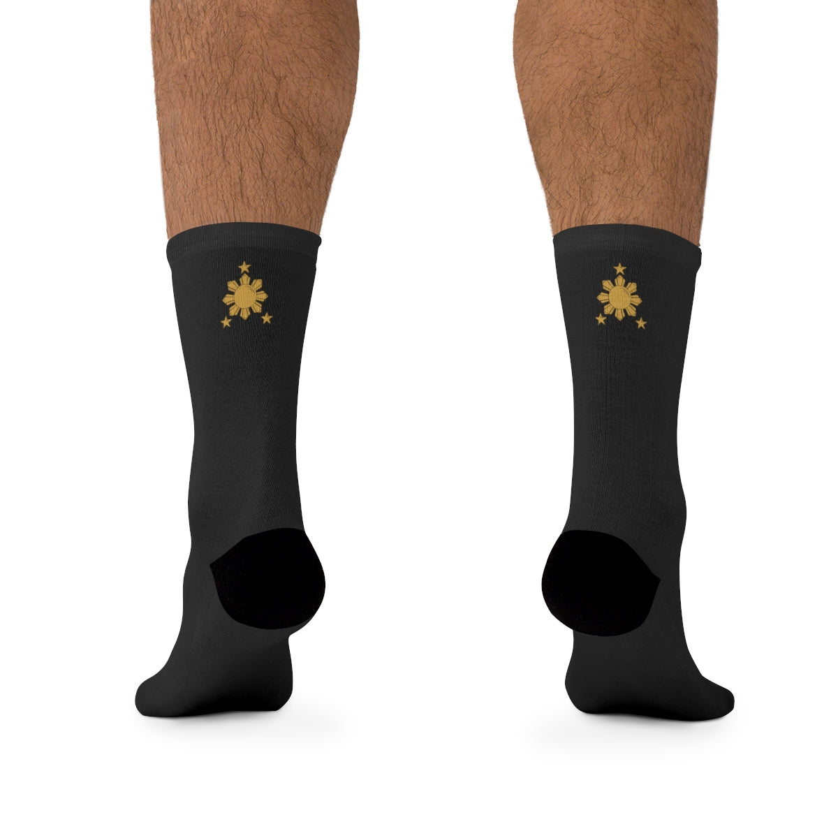 Philippines Three Stars and a Sun DTG Socks