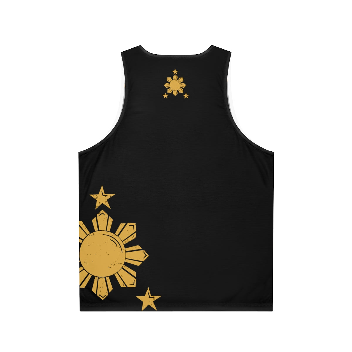 Philippines Sun and Star Unisex Tank Top | Filipino Summer Tank Top | Sun necklace theme