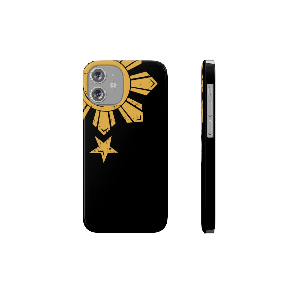 Philippines Filipino Three Stars and a Sun Barely There Phone Cases | Unique Filipino Iphone case | Filipino gift | Stocking Stuffer