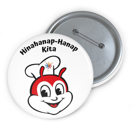 Philippines Filipino Jollibee Custom Pin Buttons