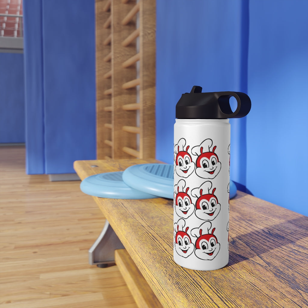 Personalized Philippines Jollibee Stainless Steel Water Bottle, Standard Lid
