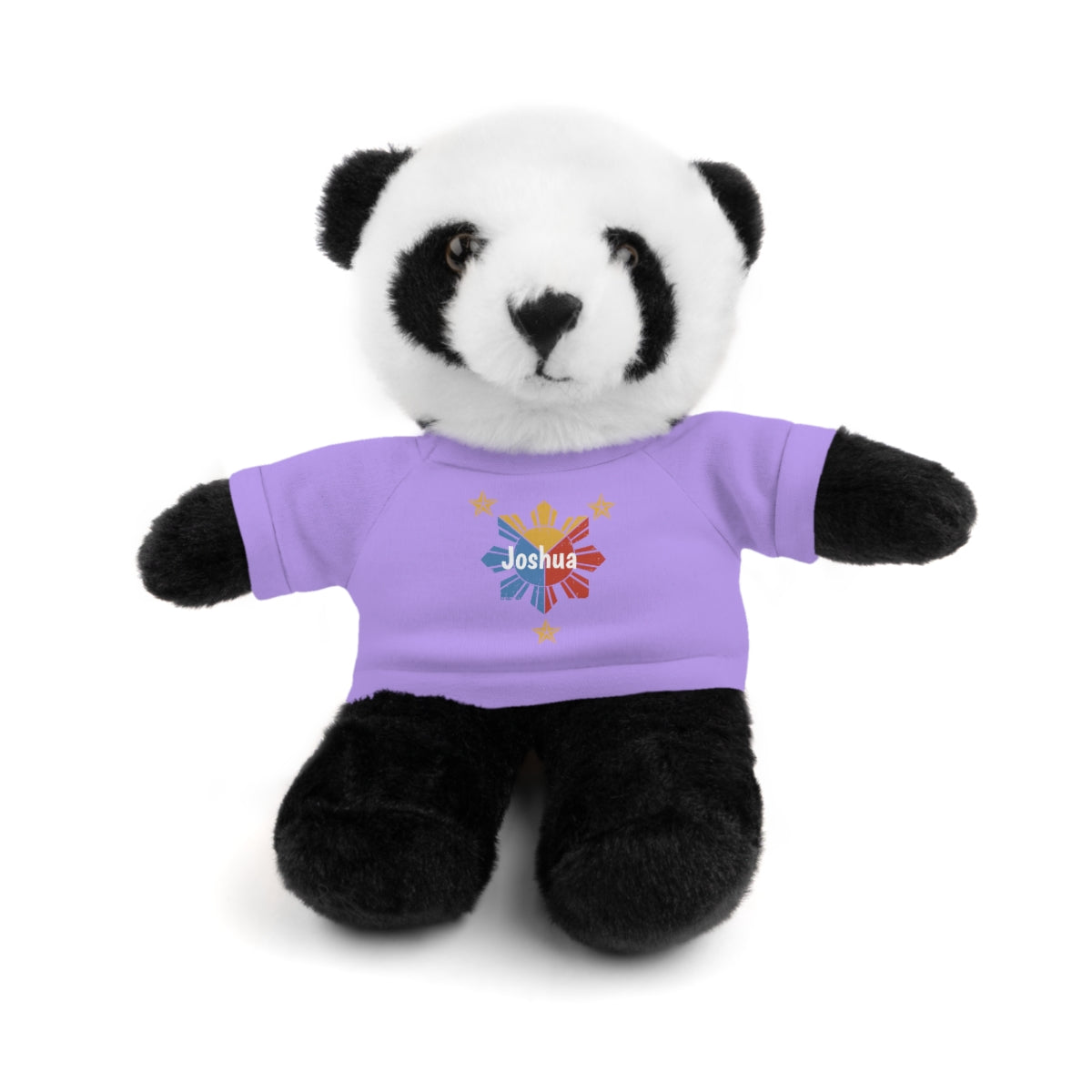 Personalized Filipino Stuffed Animal Toy with Tee | Philippine Star and Sun | Gift for kids and adults | Holiday Gifting idea