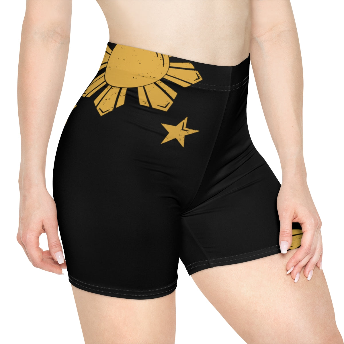 Philippine Sun and Star Women's Biker Shorts| Summer Biker Short