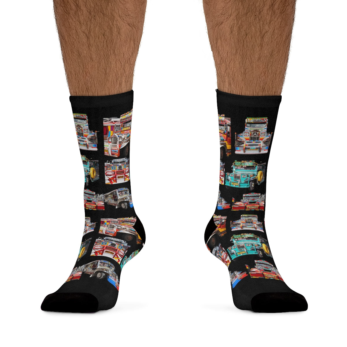 Philippines Jeepney Inspired DTG Socks
