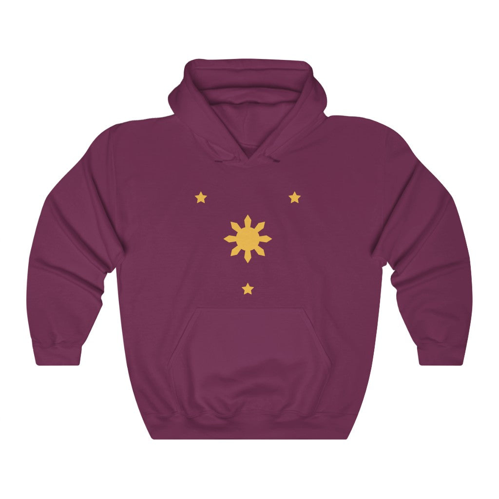 Philippine Sun and Star Hoodie | Filipino Pullover