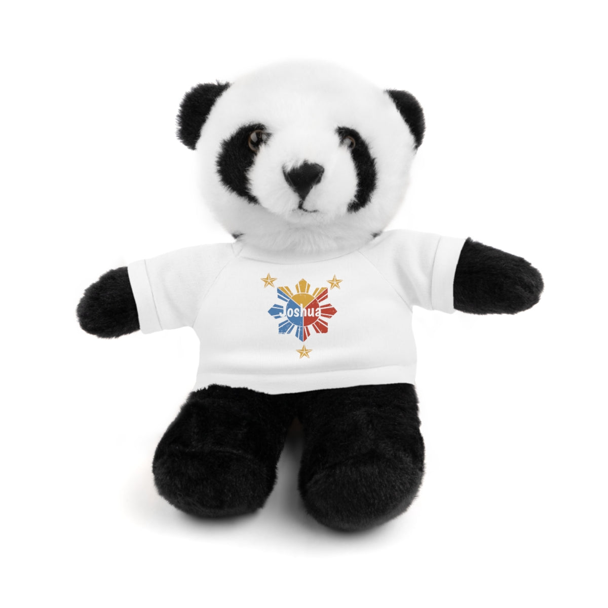 Personalized Filipino Stuffed Animal Toy with Tee | Philippine Star and Sun | Gift for kids and adults | Holiday Gifting idea