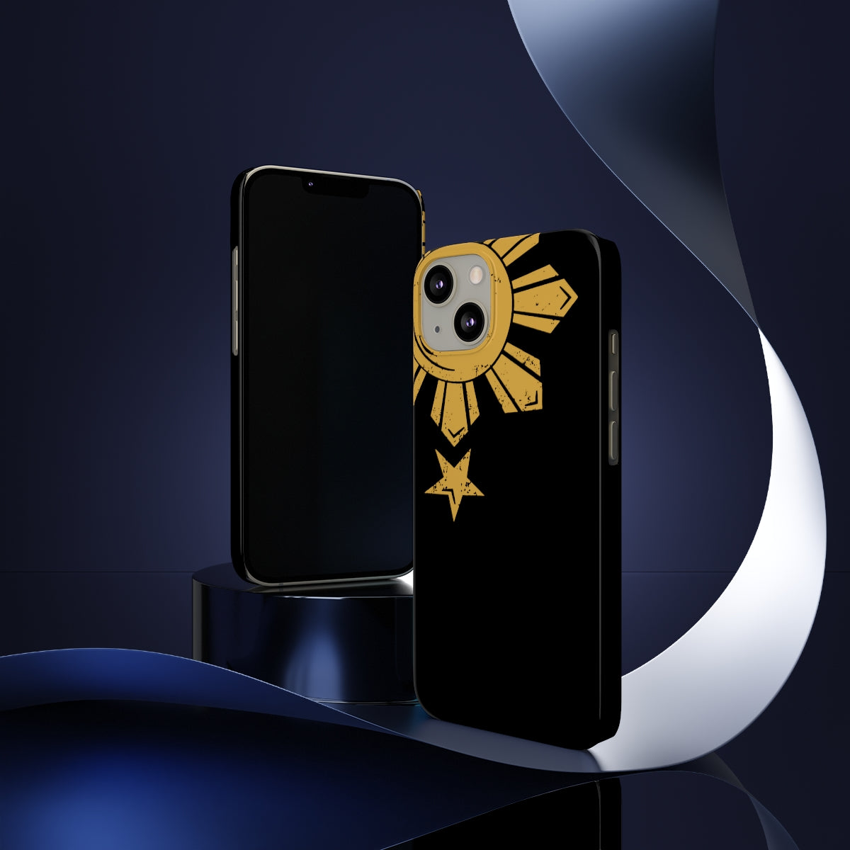 Philippines Filipino Three Stars and a Sun Barely There Phone Cases | Unique Filipino Iphone case | Filipino gift | Stocking Stuffer