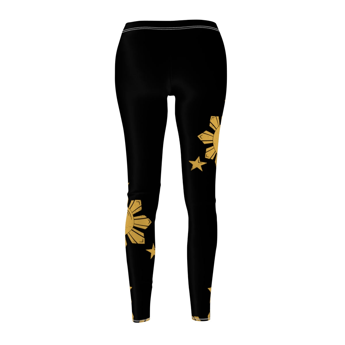 Philippines Filipino Sun and Star Casual Leggings | Filipino Outfit