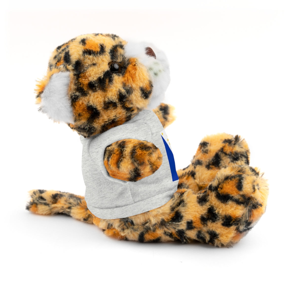 Personalized Filipino Stuffed Animal Toy with Tee | Philippines & UK Flag | Gift for kids and adults | Holiday Gifting idea