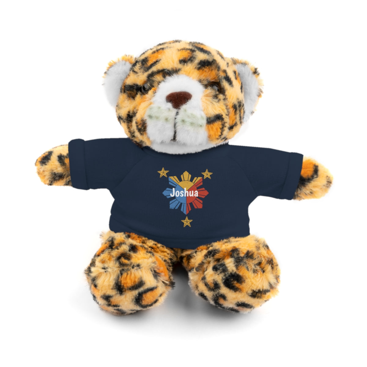 Personalized Filipino Stuffed Animal Toy with Tee | Philippine Star and Sun | Gift for kids and adults | Holiday Gifting idea