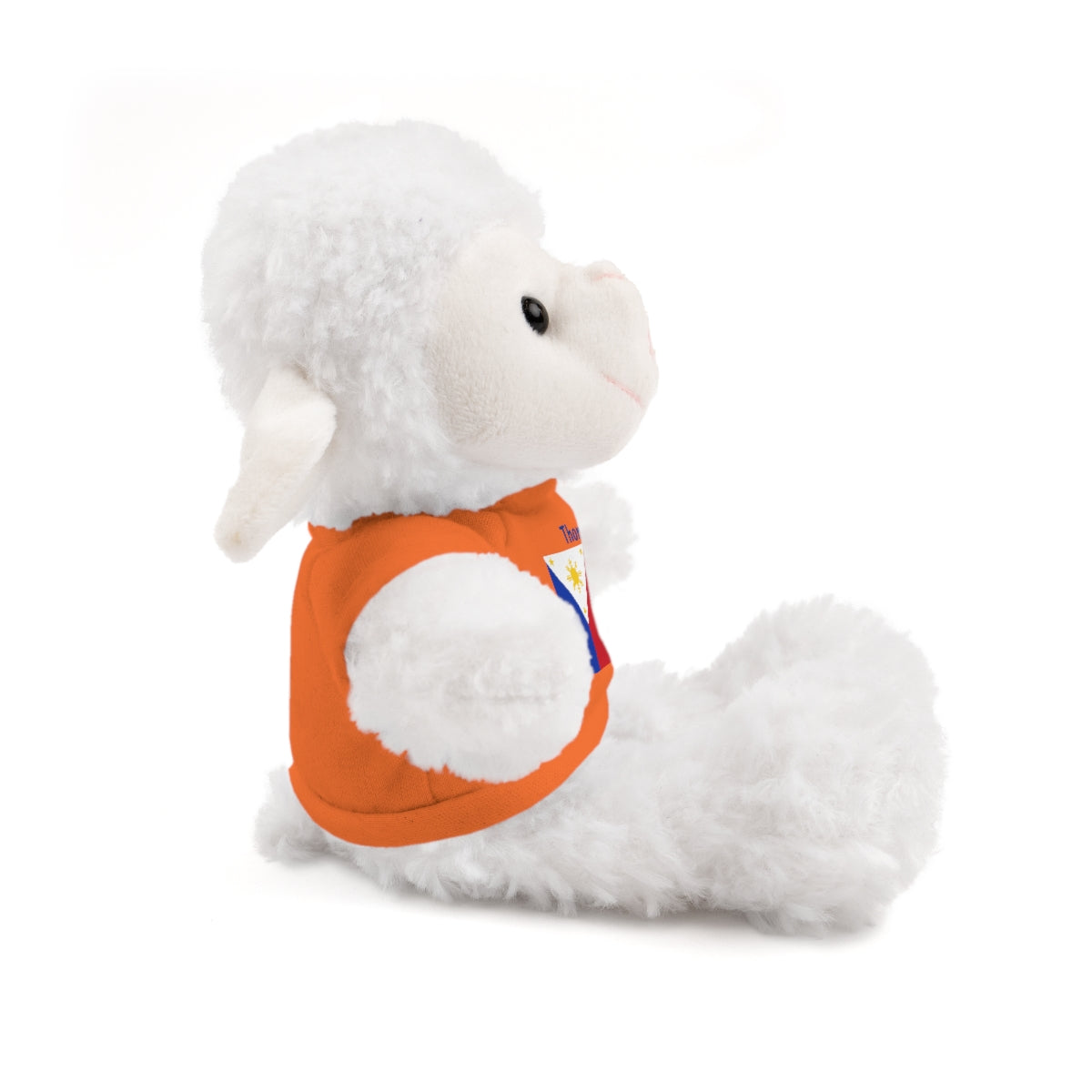 Personalized Filipino Stuffed Animal Toy with Tee | Philippines & UK Flag | Gift for kids and adults | Holiday Gifting idea