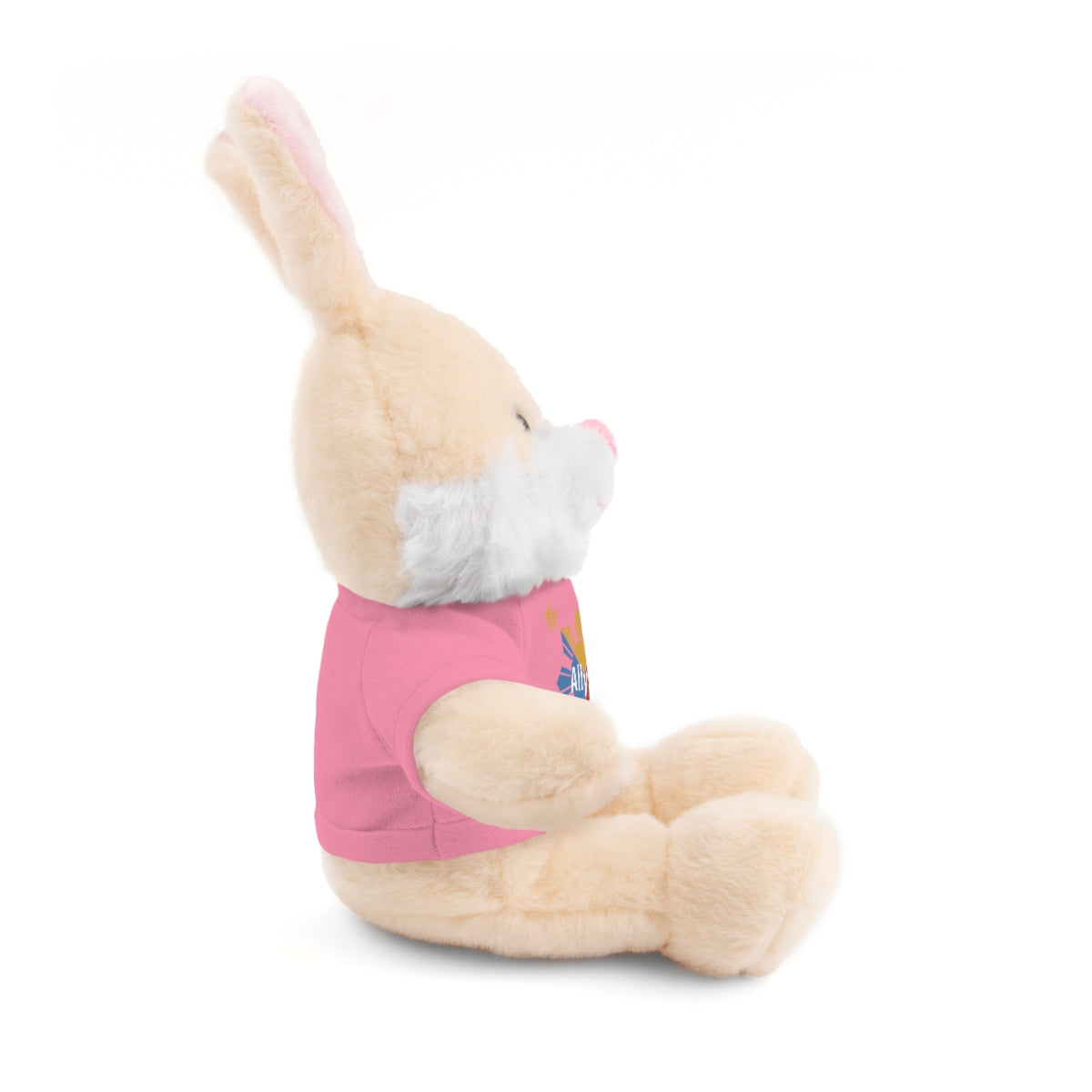 Personalized Filipino Stuffed Animal Toy with Tee | Philippine Star and Sun | Gift for kids and adults | Holiday Gifting idea