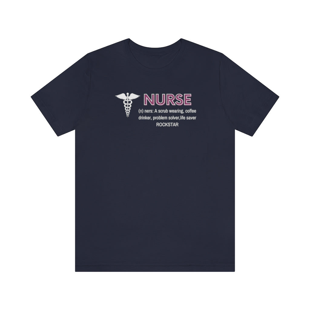 Nurse Unisex Jersey Short Sleeve Shirt | Nurse Summer Tee | Gift for Nurses.