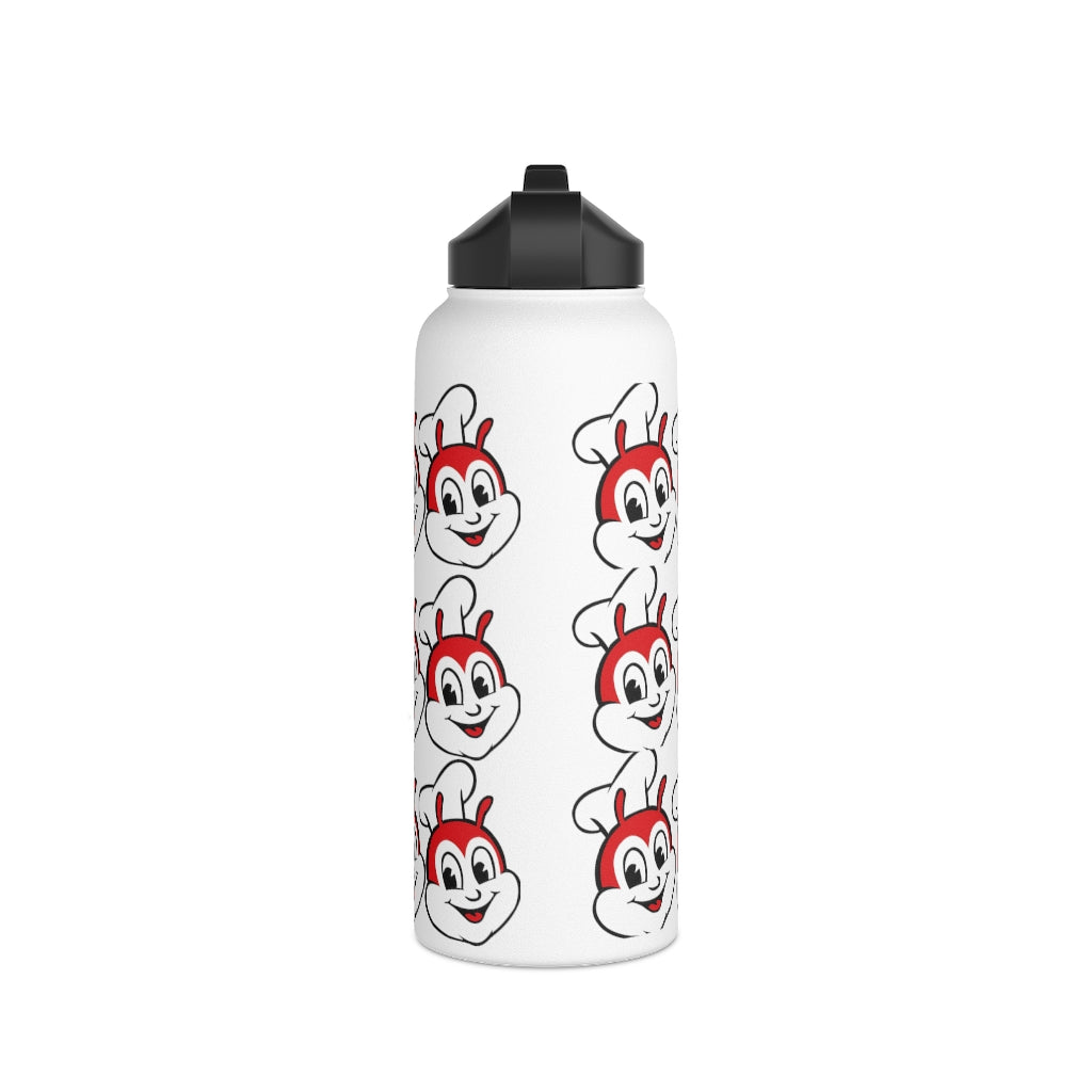 Personalized Philippines Jollibee Stainless Steel Water Bottle, Standard Lid