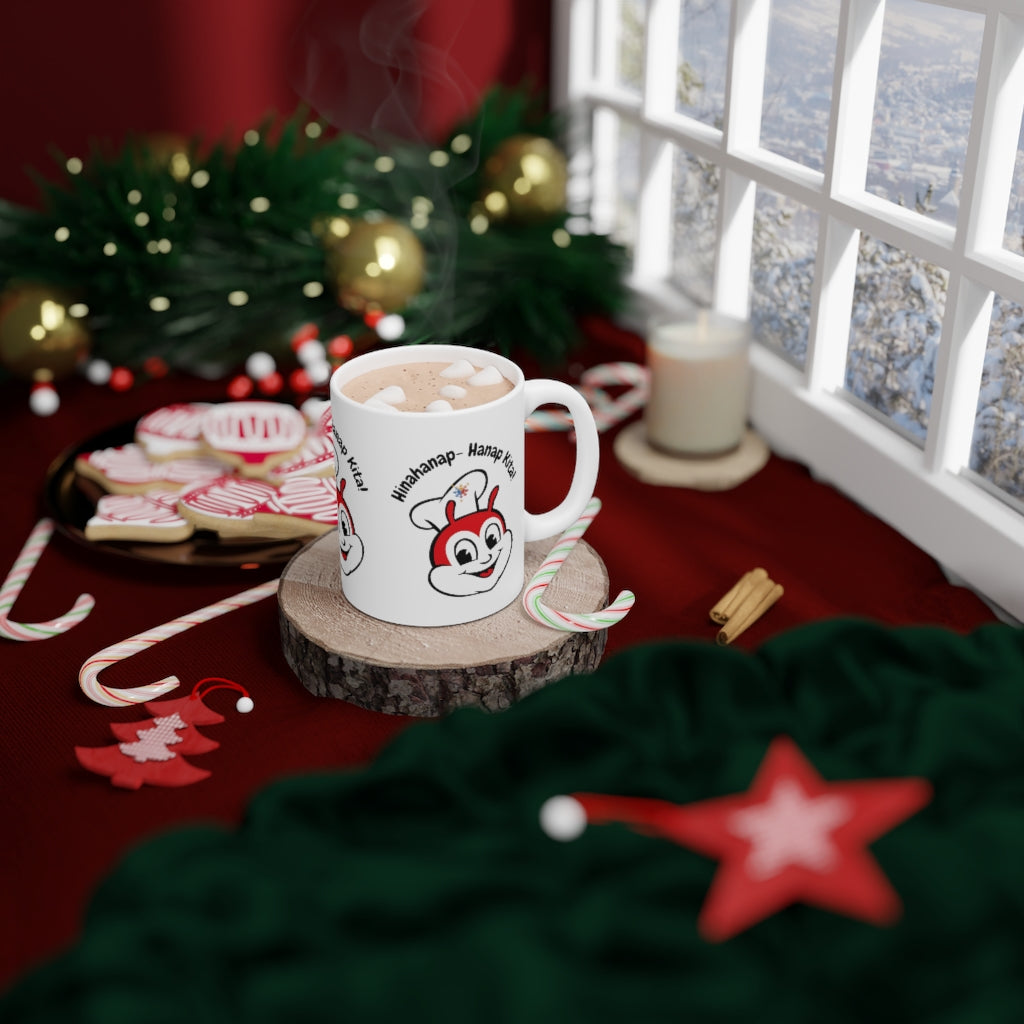Philippines Filipino Jollibee Hinahanap hanap Kita White Ceramic Mug
