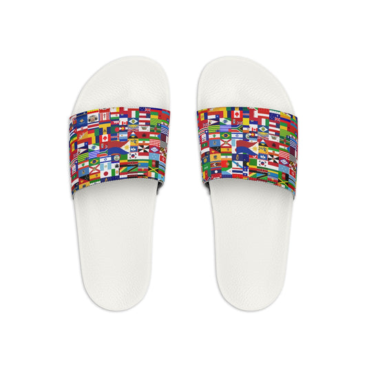 Flags of the World Women's Slide Sandals