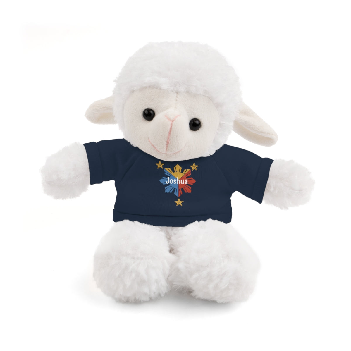 Personalized Filipino Stuffed Animal Toy with Tee | Philippine Star and Sun | Gift for kids and adults | Holiday Gifting idea
