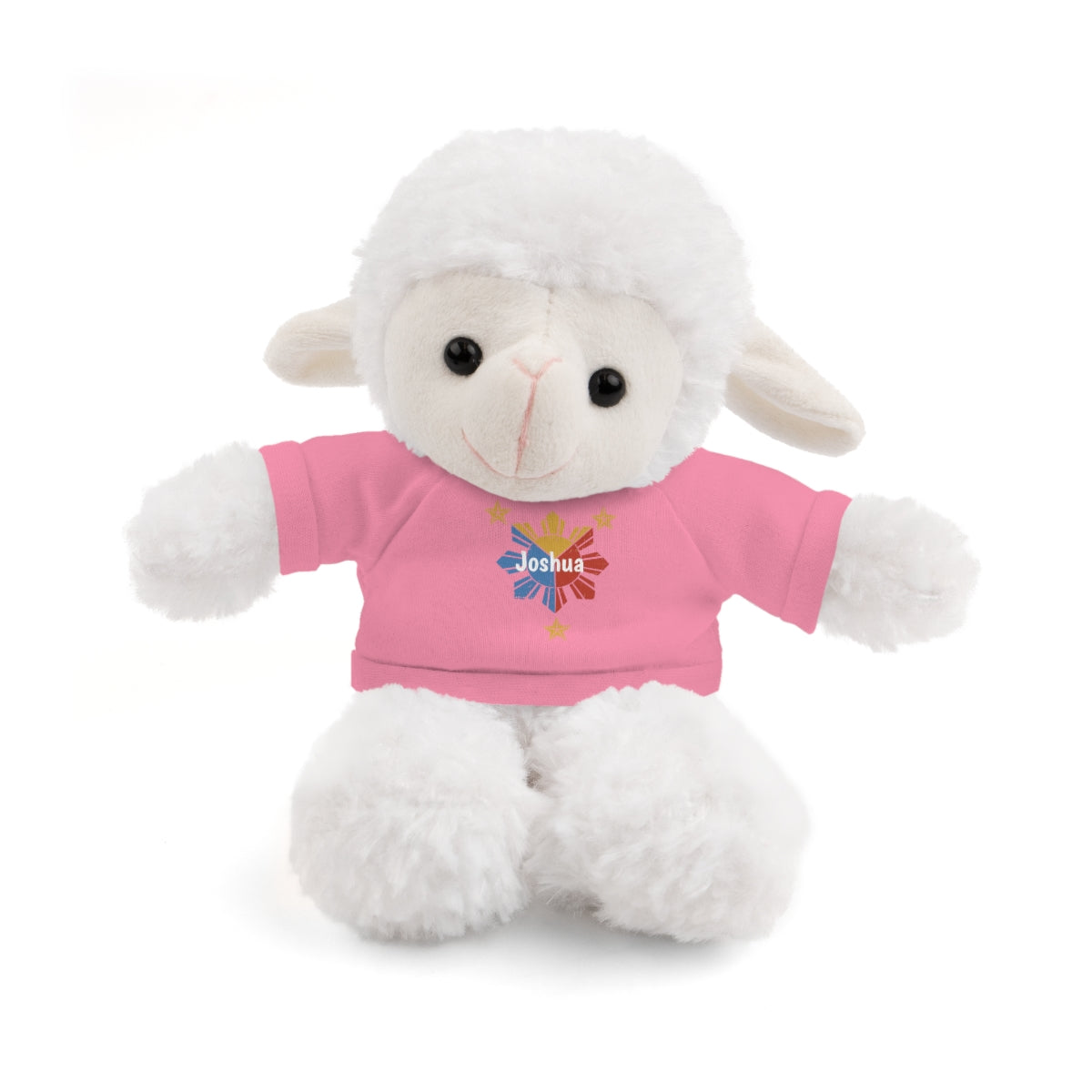 Personalized Filipino Stuffed Animal Toy with Tee | Philippine Star and Sun | Gift for kids and adults | Holiday Gifting idea