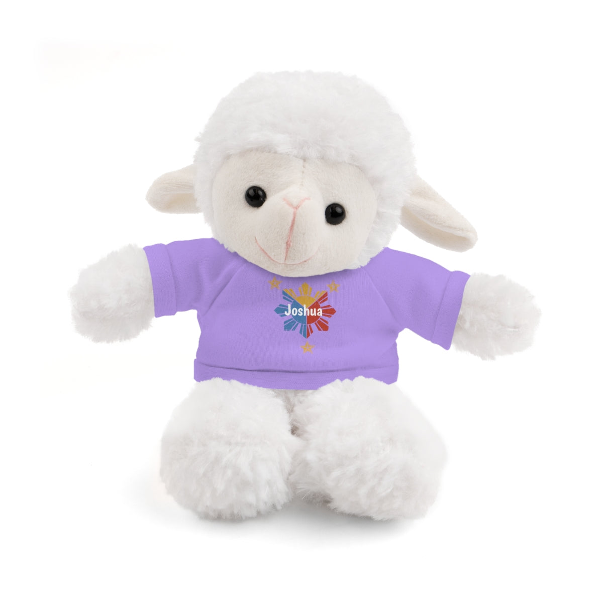 Personalized Filipino Stuffed Animal Toy with Tee | Philippine Star and Sun | Gift for kids and adults | Holiday Gifting idea