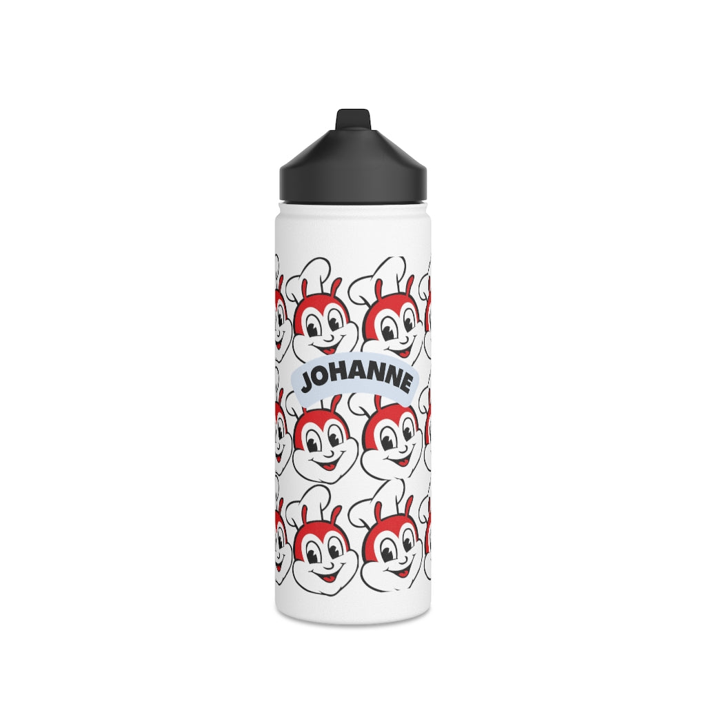 Personalized Philippines Jollibee Stainless Steel Water Bottle, Standard Lid