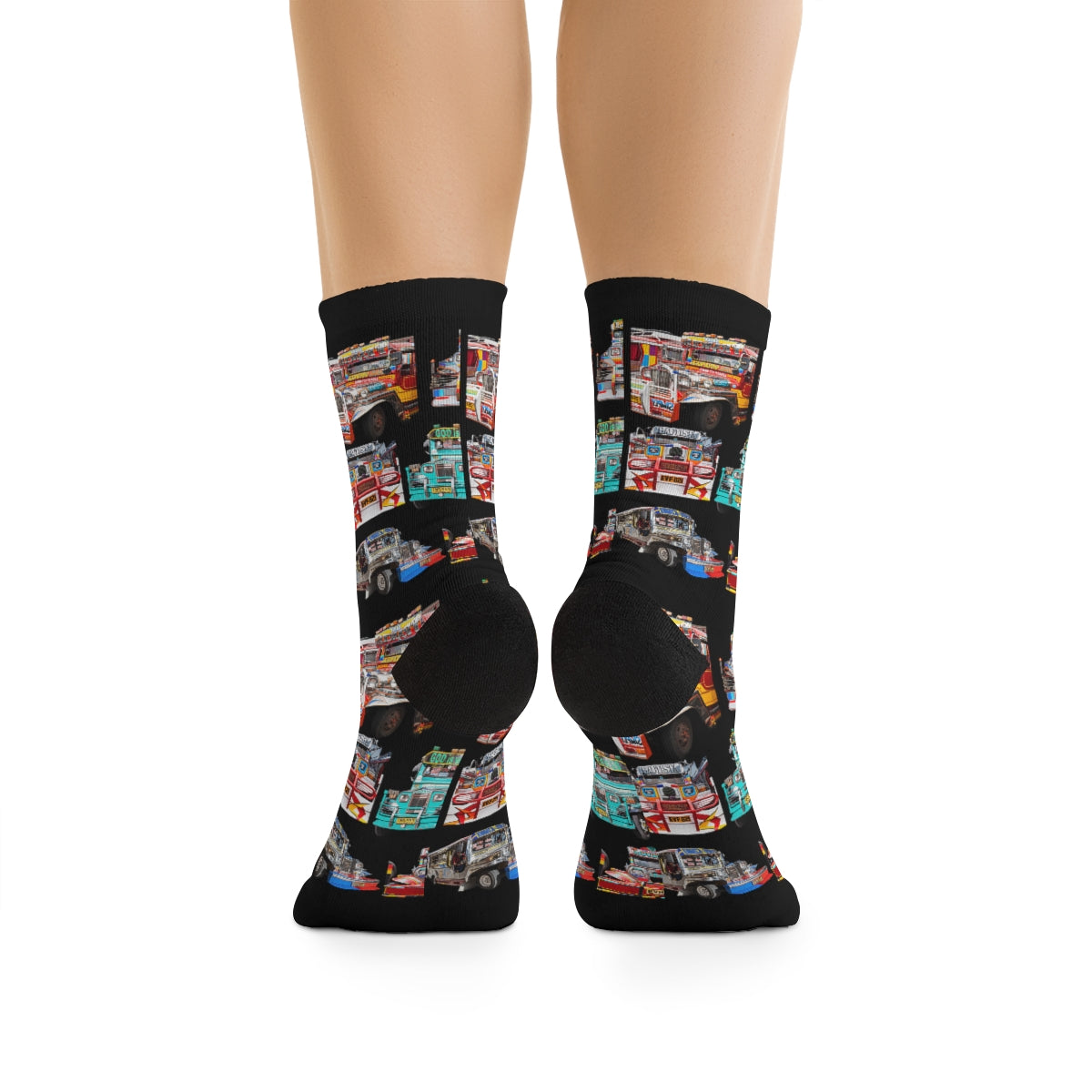 Philippines Jeepney Inspired DTG Socks