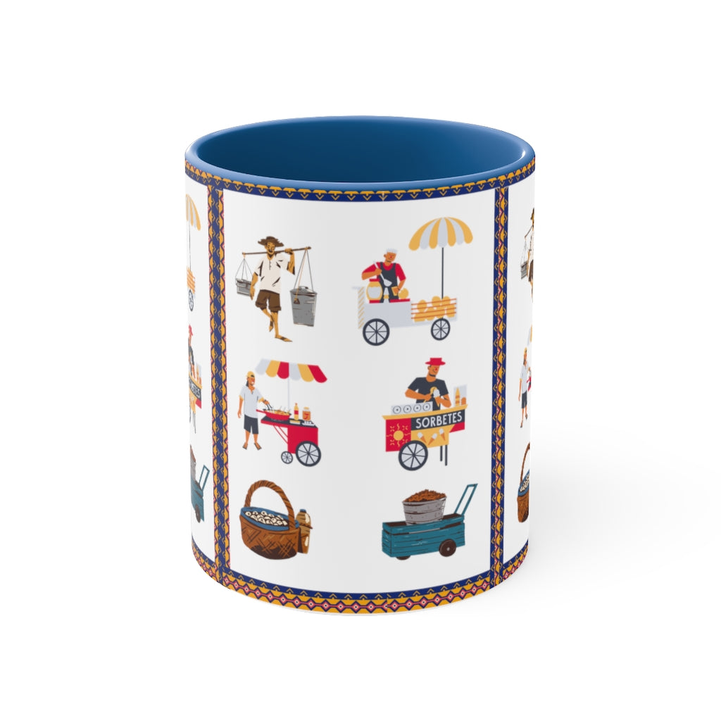 Philippines Filipino Accent Coffee Mug, 11oz | Pinoy coffe mug street food theme | Filipino gifting | Holiday Gifting