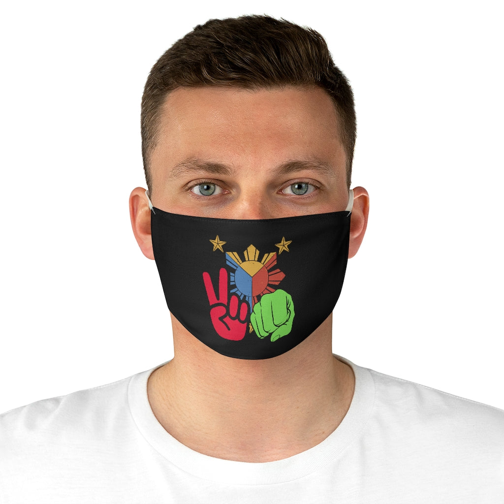 Philippines Peace & Fist BBM Sarah Fabric Face Mask
