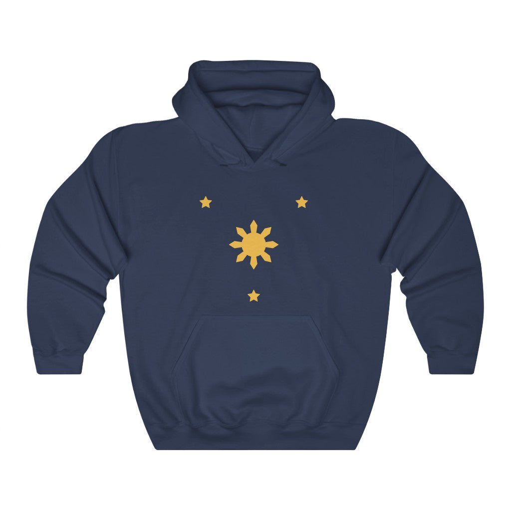 Philippine Sun and Star Hoodie | Filipino Pullover