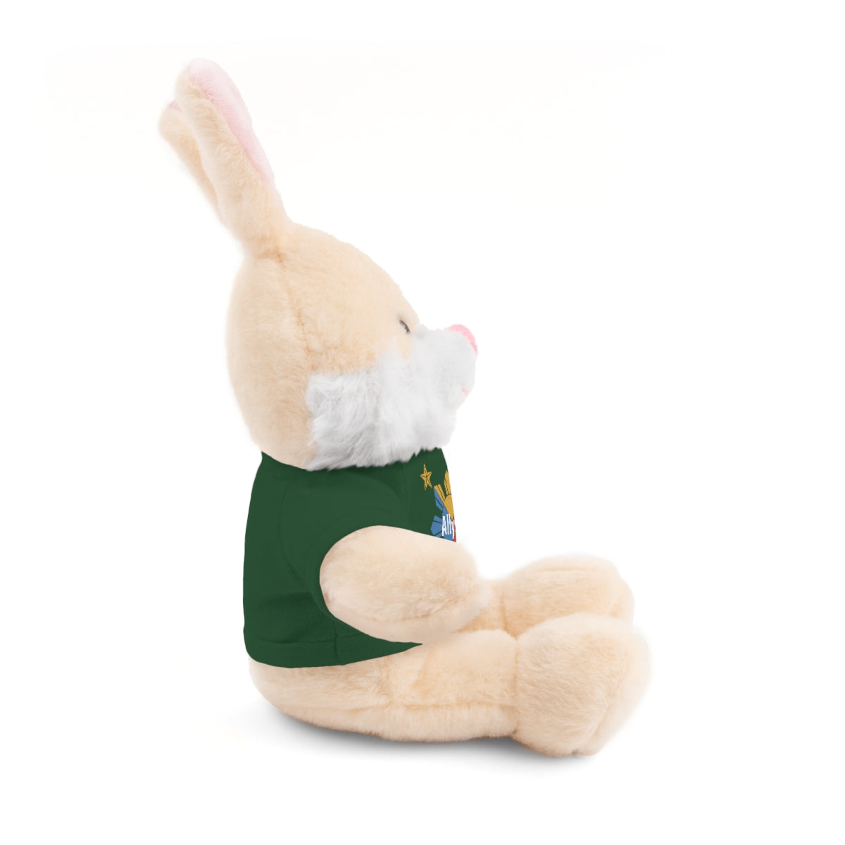 Personalized Filipino Stuffed Animal Toy with Tee | Philippine Star and Sun | Gift for kids and adults | Holiday Gifting idea