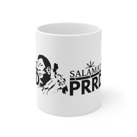 Salamat PRRD Coffee Mug | Duterte Ceramic Mug 11oz