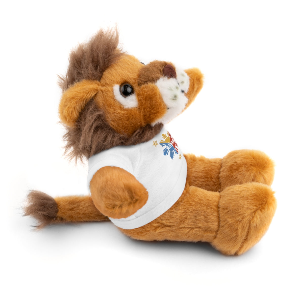 Personalized Filipino Stuffed Animal Toy with Tee | Philippine Star and Sun | Gift for kids and adults | Holiday Gifting idea