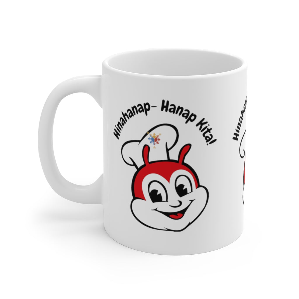 Philippines Filipino Jollibee Hinahanap hanap Kita White Ceramic Mug