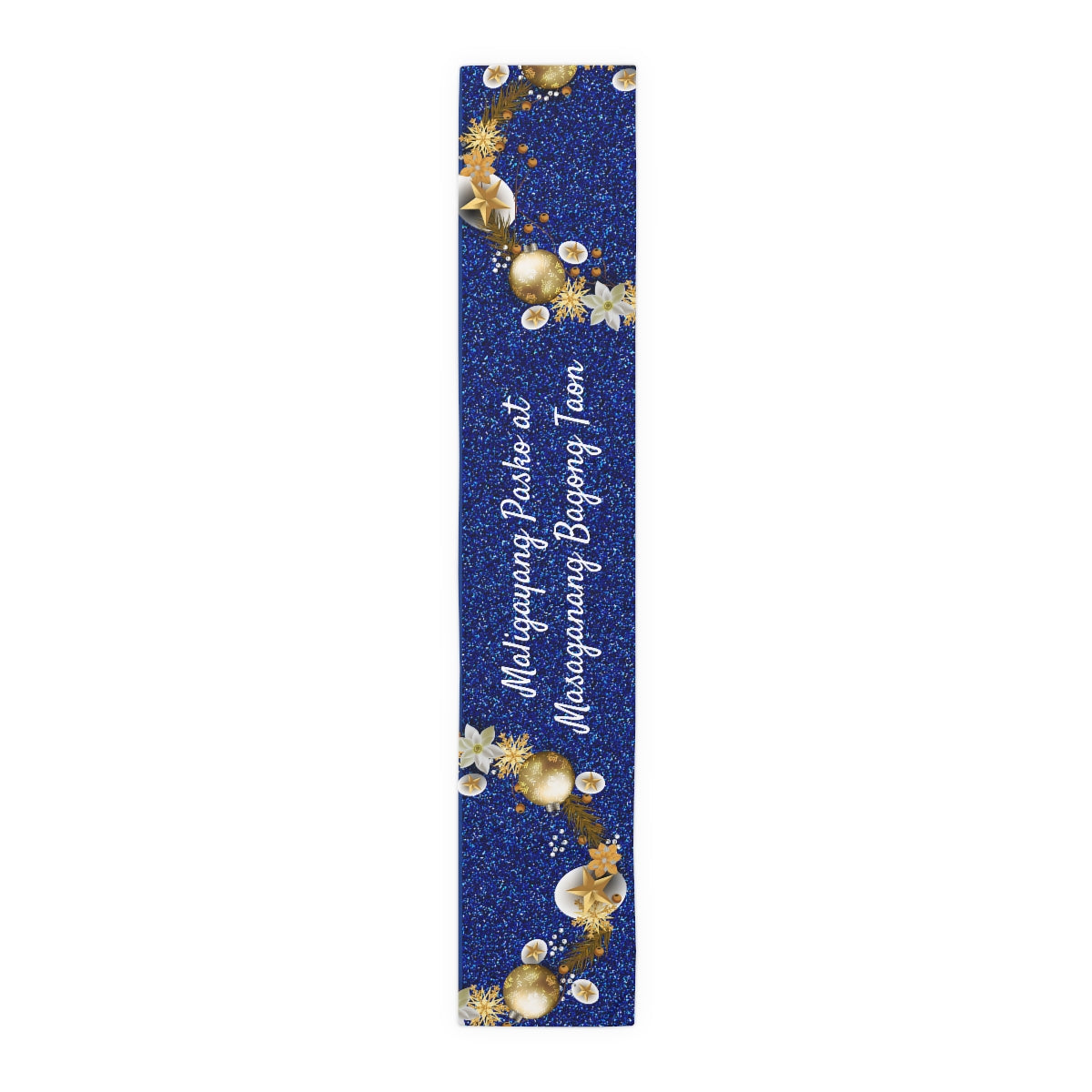 Philippines Filipino Christmas Maligayang Pasko parol themed Table Runner (Cotton, Poly)