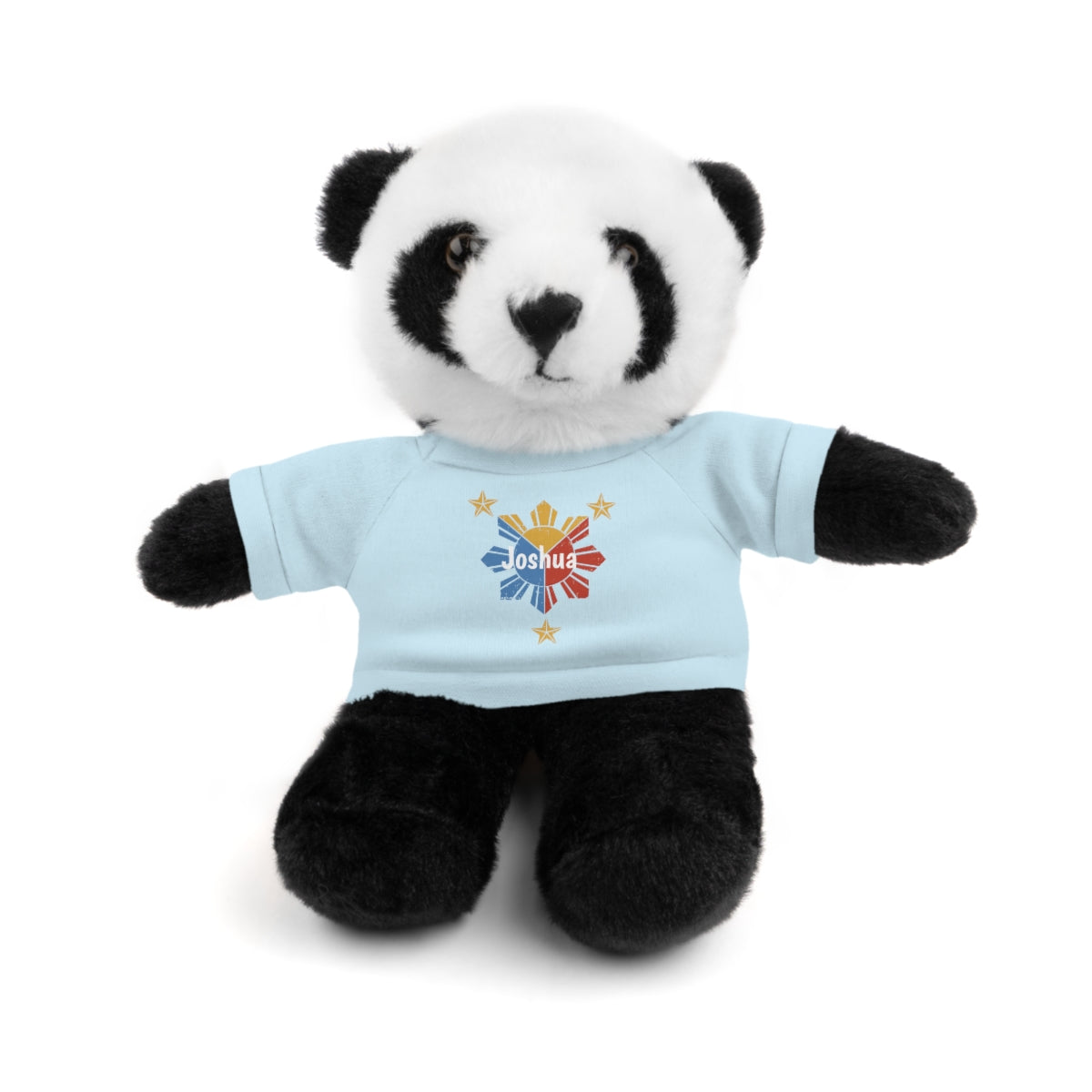 Personalized Filipino Stuffed Animal Toy with Tee | Philippine Star and Sun | Gift for kids and adults | Holiday Gifting idea