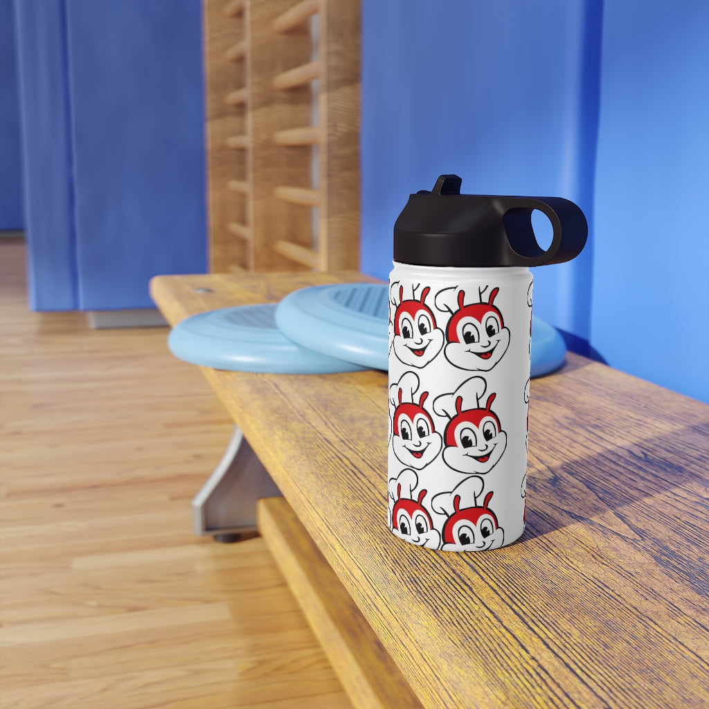 Personalized Philippines Jollibee Stainless Steel Water Bottle, Standard Lid